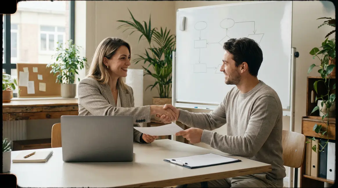 fiche de poste PME scène collaborative