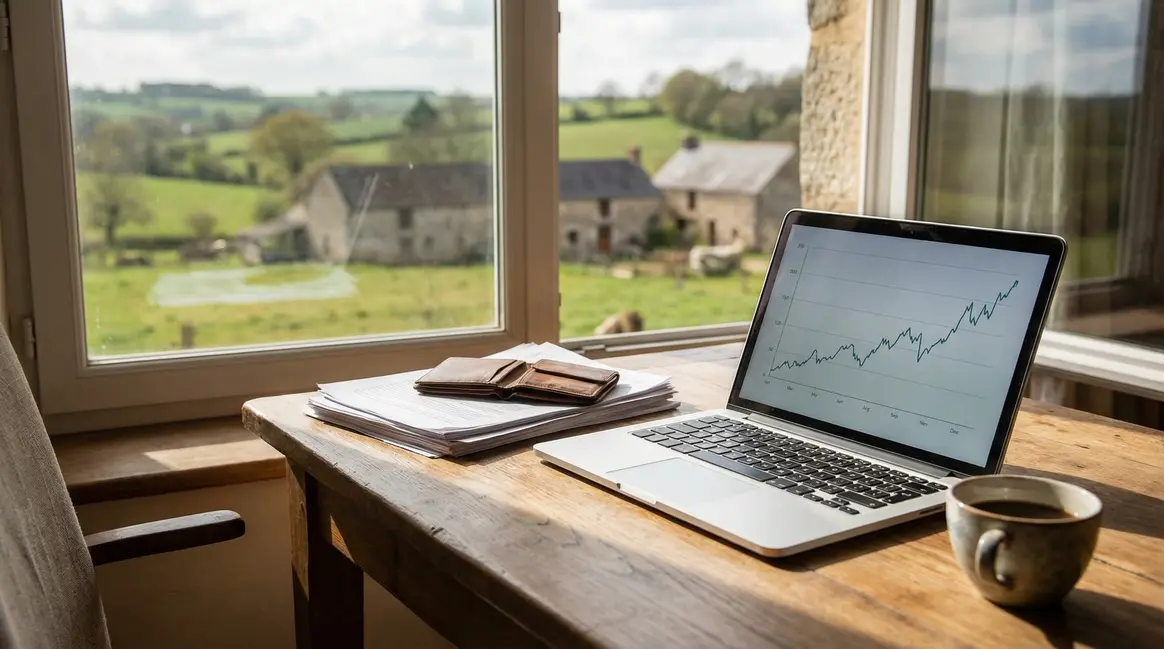 bureau lumineux gestion financière campagne France