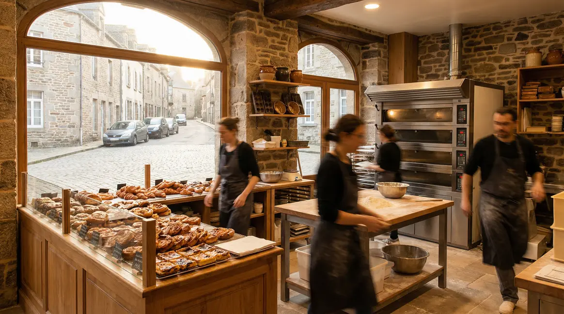 vitrine pâtisserie centre-bretagne chef pâtissier