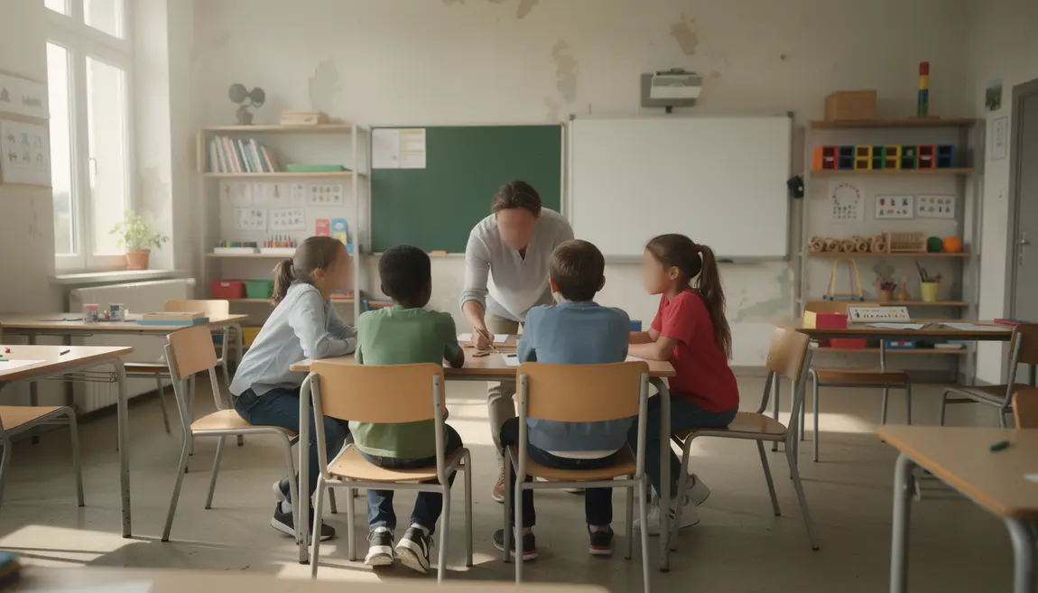 aesh accompagnant en classe en bretagne ambiance inclusive