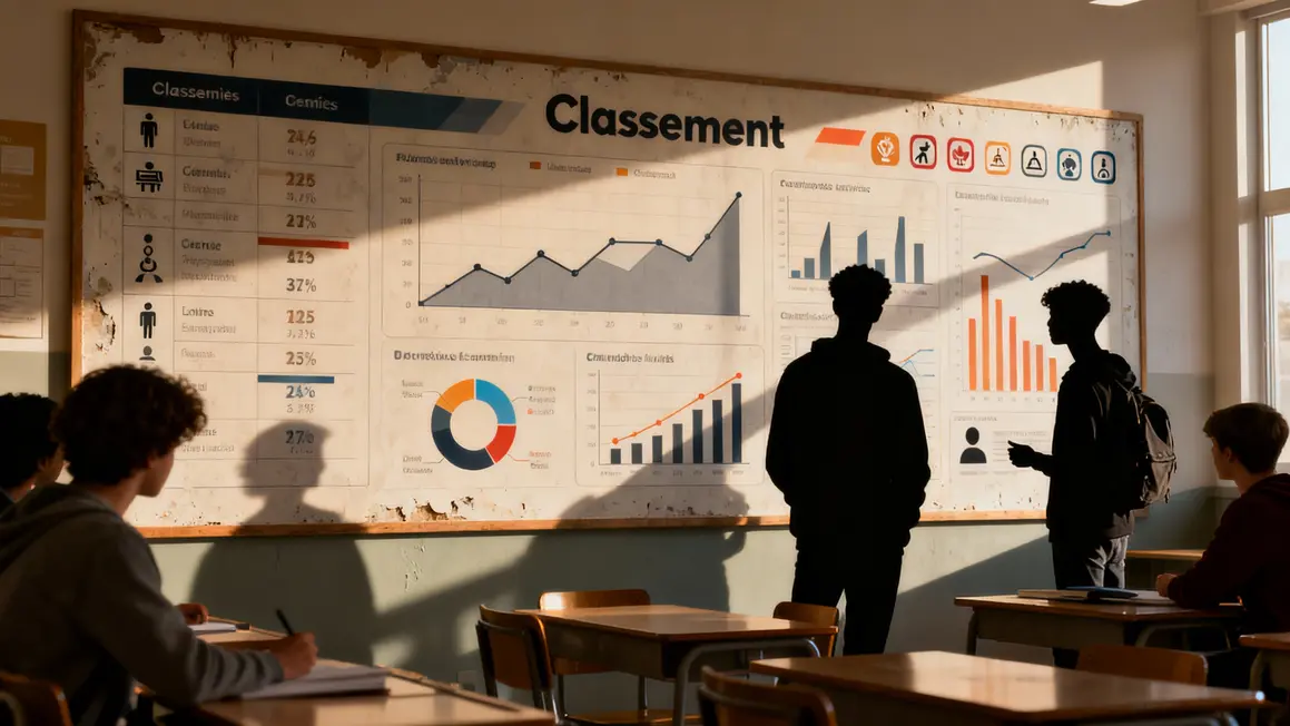Tableau classement écoles communication Bretagne