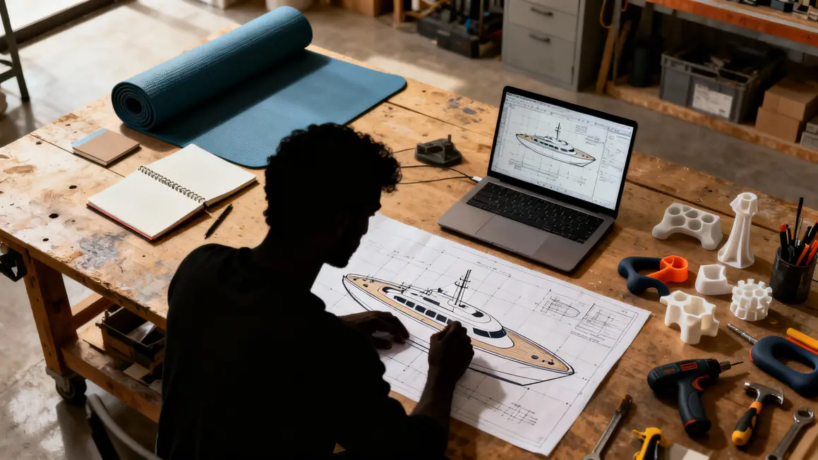 Atelier design yacht yoga Bretagne métiers en Y