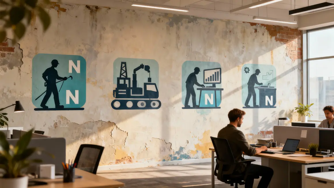 Tableau pictogrammes métiers N secteurs santé numérique commerce