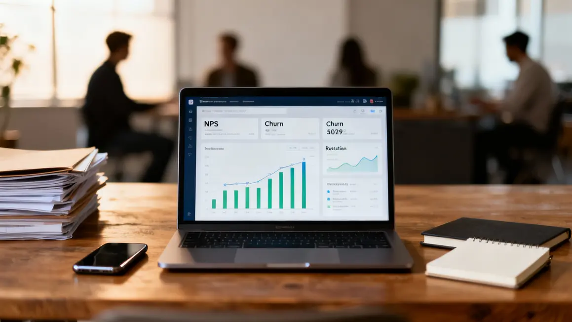 Tableau de bord outils customer success