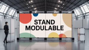 stand modulable moderne sur salon pro