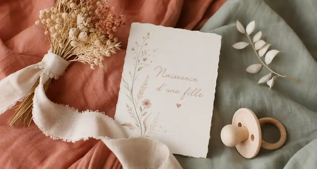 faire part de naissance pour une fille guide pour les futurs parents featured image