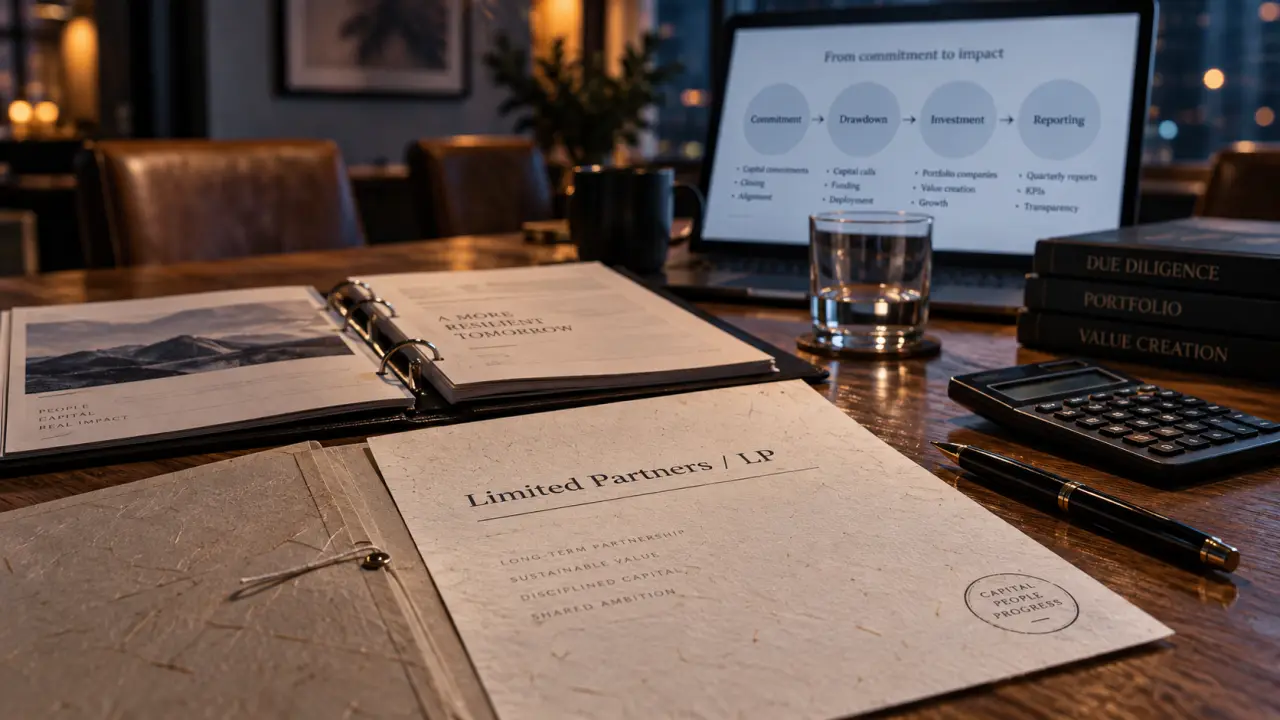 Limited partners : capital sans gestion des participations