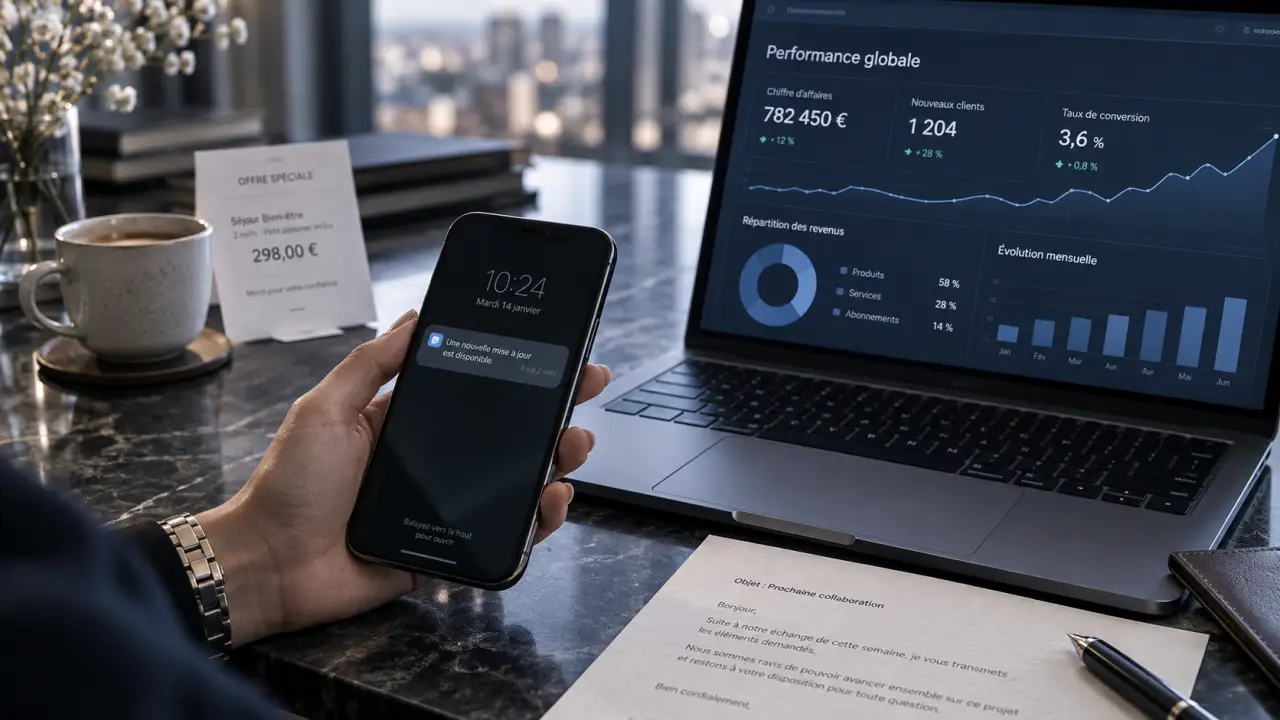 Push marketing : notification sur smartphone pour ciblage