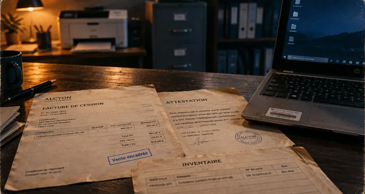 Racheter le matériel de son entreprise au juste prix : facture et numéro de série